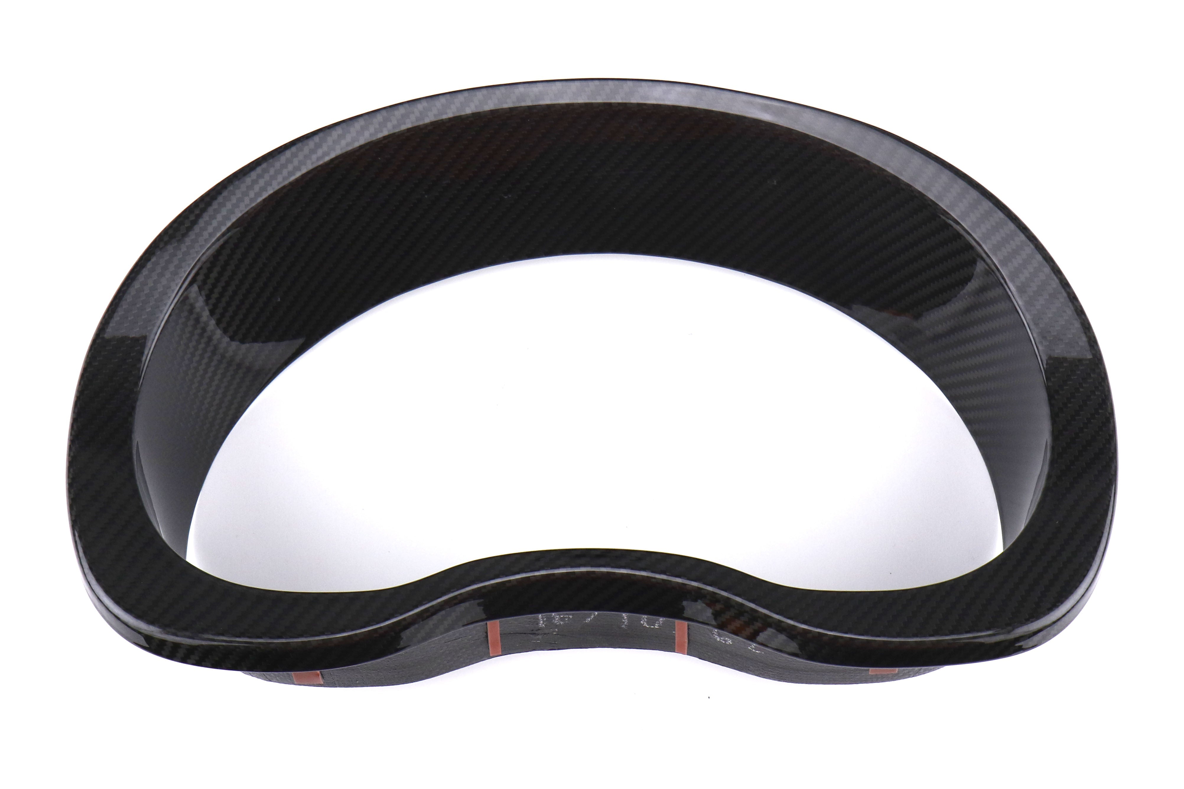 OLM LE Dry Carbon Fiber Speedometer Cluster Trim Cover - Subaru Models (Inc. 2015-2021 Subaru WRX)